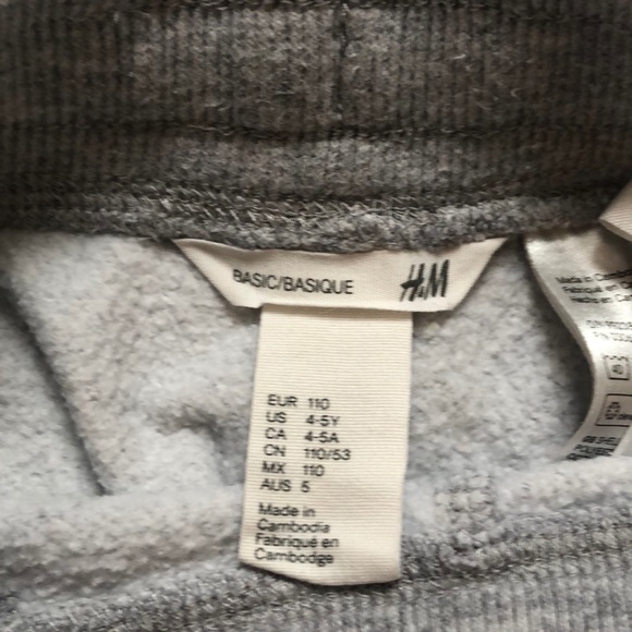H&M grey sweatpants - Picture 2 of 3